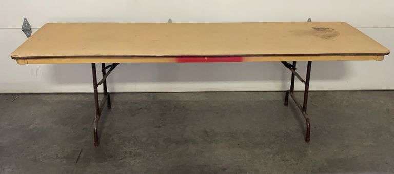 8ft folding table image