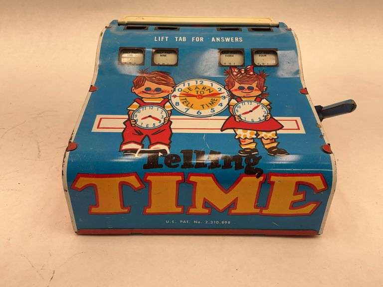 Wolverine Toy Company Telling Time Toy image