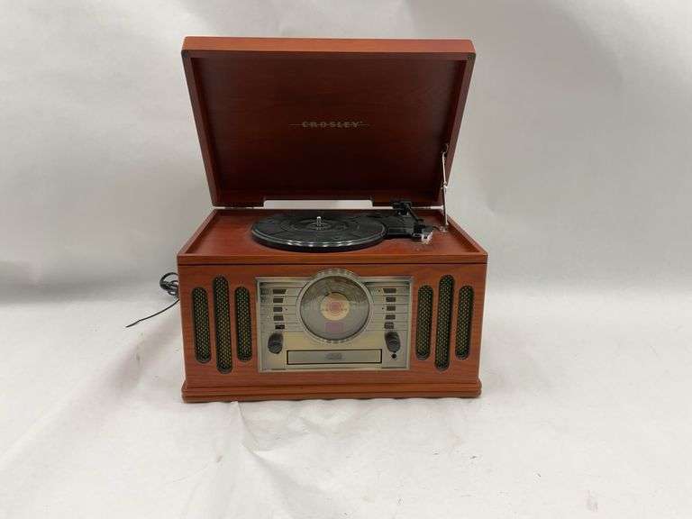 Crosley CR73 Turntable CD Radio Combo image