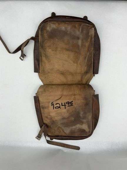 Tooled Leather Saddlebags image