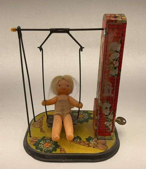 Doll on Swing Mechanical Wind-Up Toy image