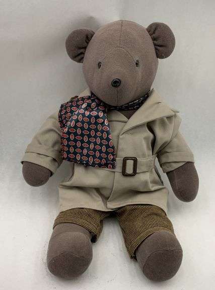 North American Bear Co. Dressed Plush Teddy Bear 20x12 image