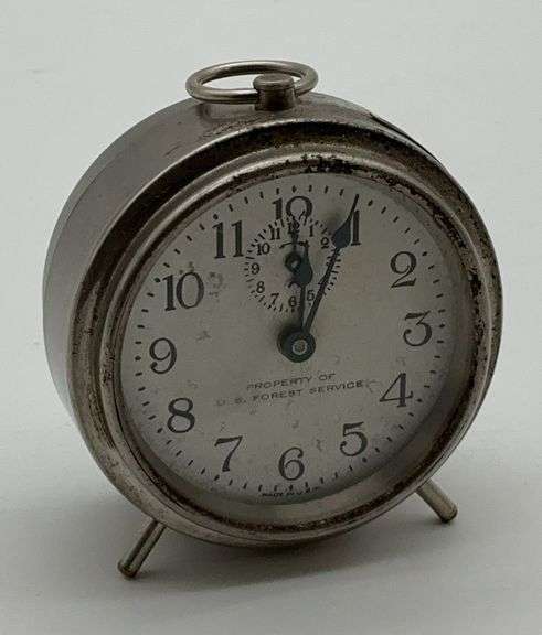 U.S. Forest Service Alarm Clock - Patented 1907, 1910, 1918 image