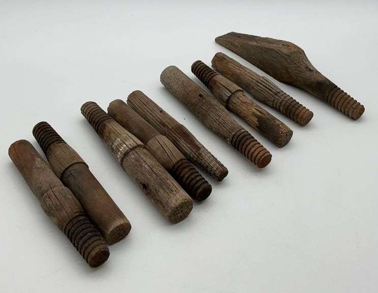 Wooden Threaded Clamps Assortment image