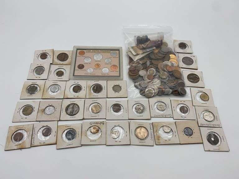 World Coin and Currency Collection image