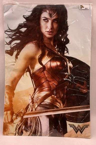 Wonder Woman Movie Poster Art, 36” x 24” image