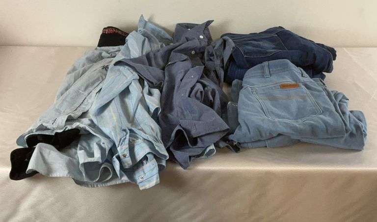 Used clothing, shirts, etc image