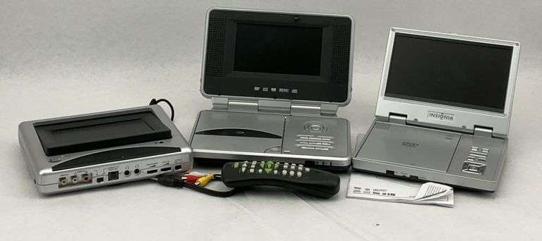 Insignia Portable DVD Player Lot (x3) image