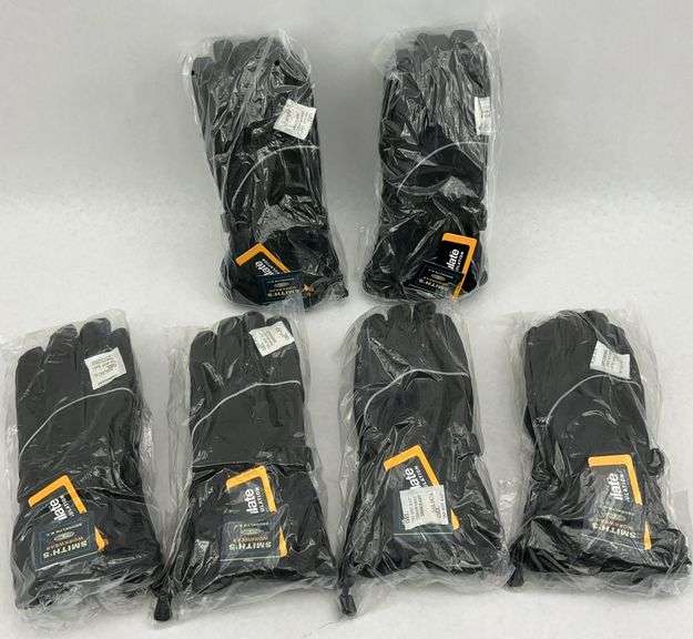 Lot of New Smith's Workwear Black Winter Gloves - Size M image