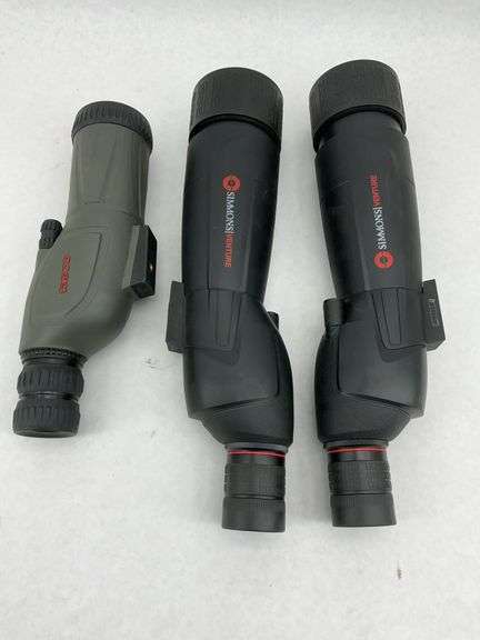 Lot of 3 Spotting Scopes - Simmons Venture and Tasco image