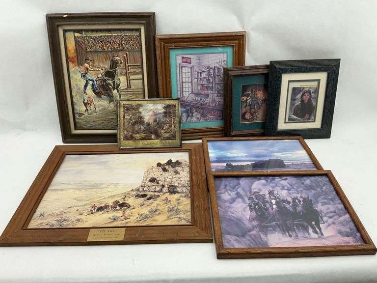 Assorted Framed Prints and Artwork image
