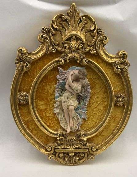 Framed Figural Wall Decor - 25x30 image