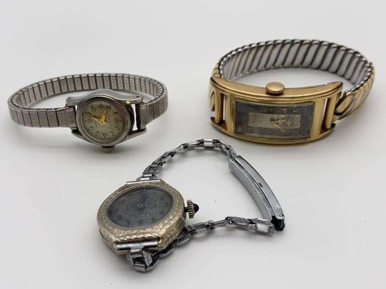 Vintage Ladies Wristwatch Collection Lot of 3 image