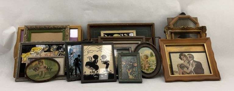 Assorted Pictures and Picture Frames image
