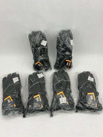 Lot of New Smith's Workwear Black Winter Gloves - Size M image