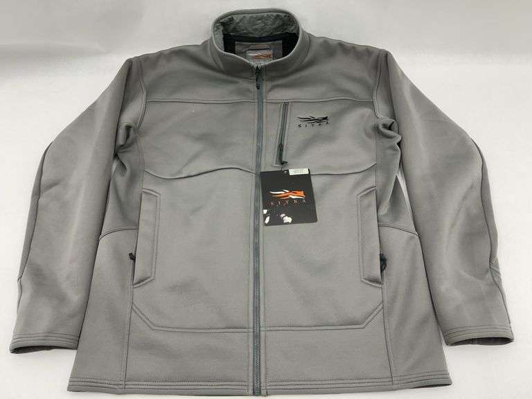 Sitka Men's XL Gray Specialized Outdoor Wear Full Zip Jacket image