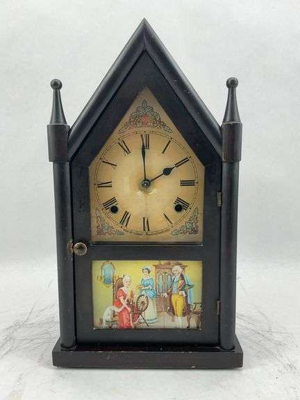 Gilbert Wood Mantle Clock image