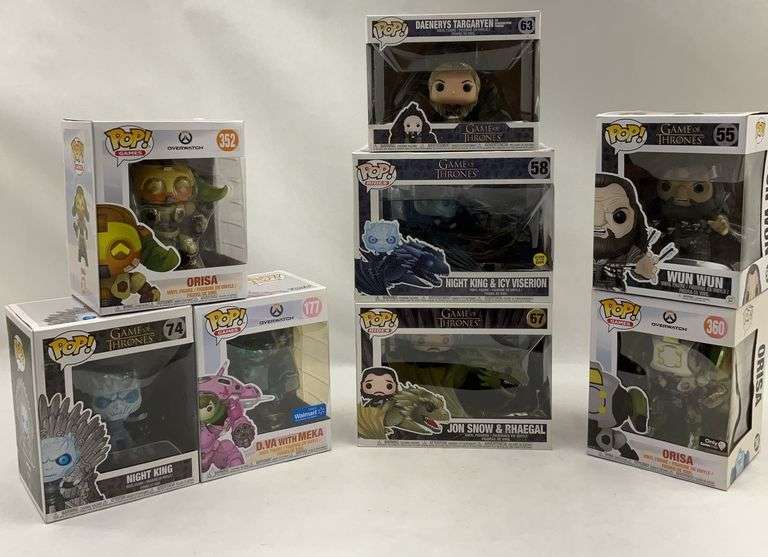 Funko Pop Game of Thrones & Overwatch Bundle image