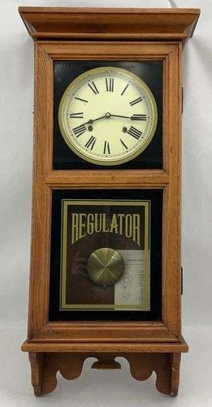 Wall Mounted Regulator Clock image