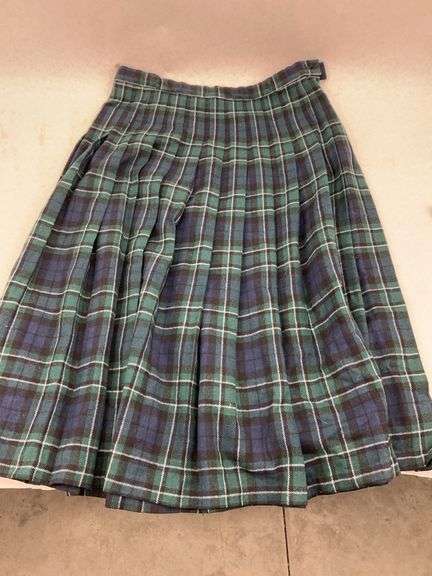 Pendleton Authentic MacCallum Tartan Wool Skirt, Size 16 image