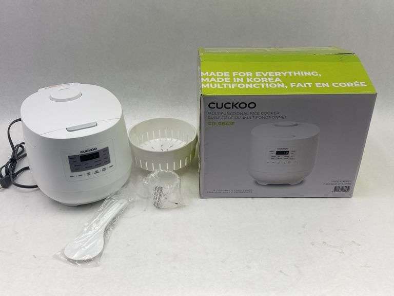 Cuckoo CR-0641F 6-Cup Multifunctional Rice Cooker