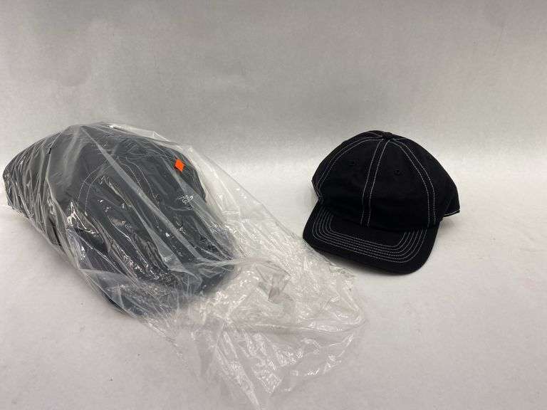 12pc Forte Gear Black Baseball Caps - Multiple Hats