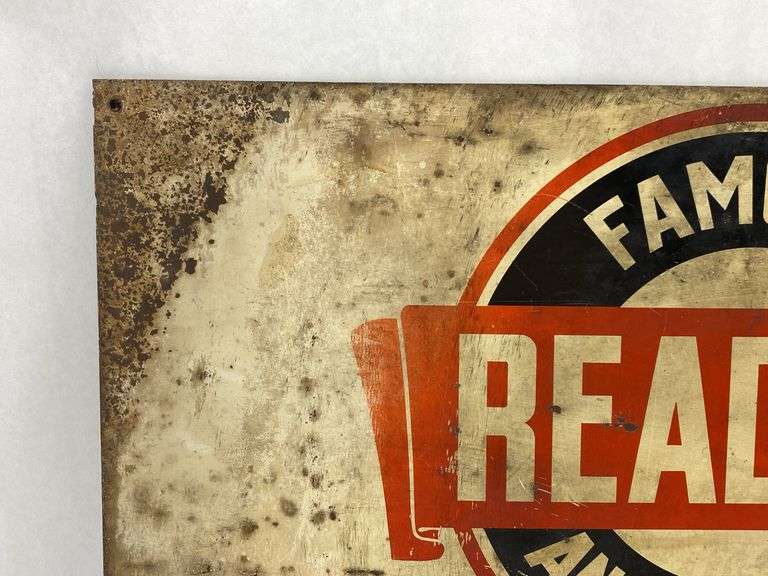 Reading Anthracite Coal Advertising Sign