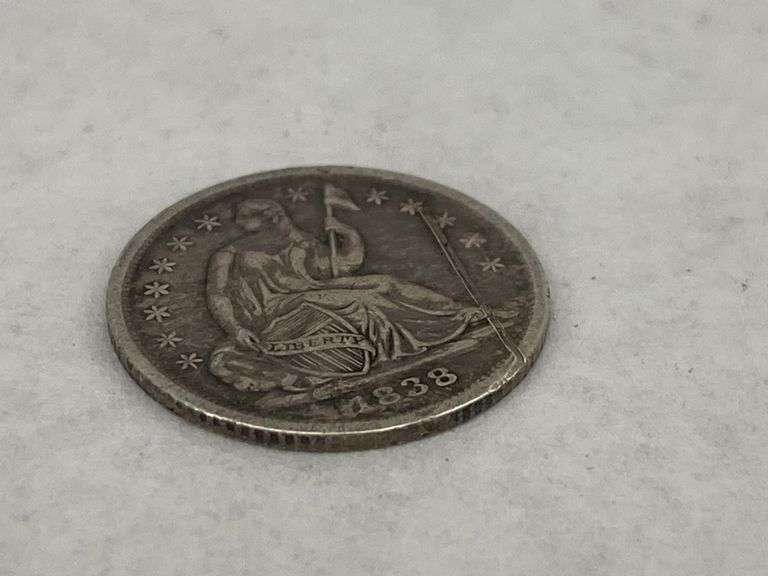 Antique Liberty Seated Half Dime, 1838