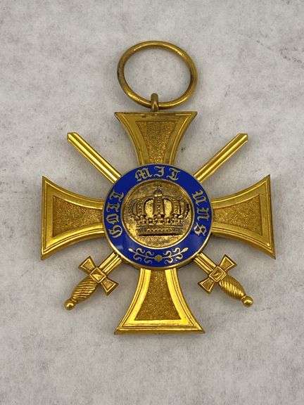 Prussian Order of the Crown 1861 Medal with Case