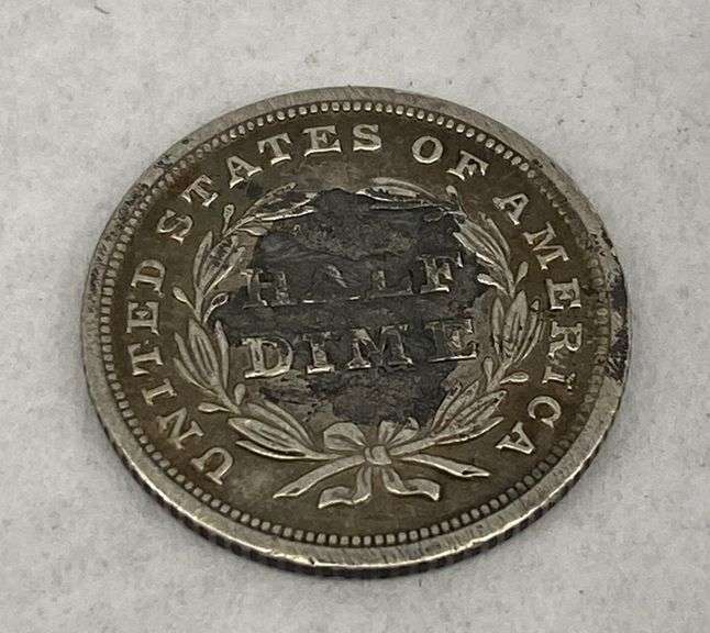 Antique Liberty Seated Half Dime, 1838