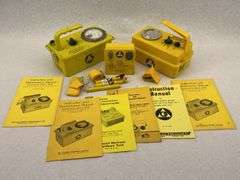 Victoreen Radiation Survey Meters with Manuals