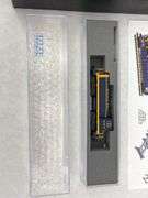 Montana Rail Link Tie Loader N Scale Set with KATO Santa Fe Locomotive