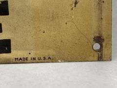 Reading Anthracite Coal Advertising Sign