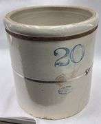 Red Wing Union Stoneware 20-Gallon Crock, circa 1900-1915