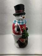 Vintage Christmas Snowman Blow Mold