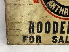 Reading Anthracite Coal Advertising Sign