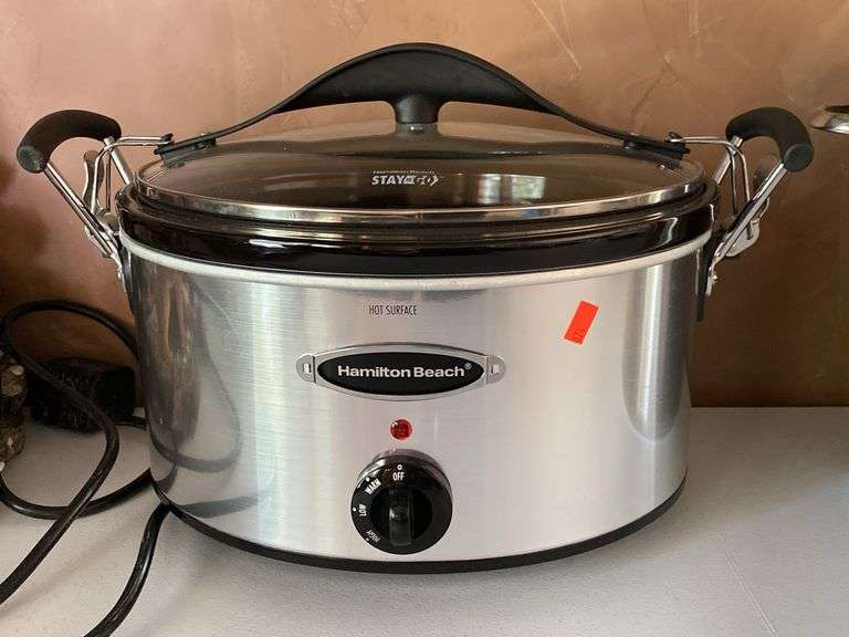 Hamilton Beach Stay or Go Slow Cooker