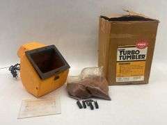 Lyman Turbo Tubby Tumbler Vibratory Polisher with Media