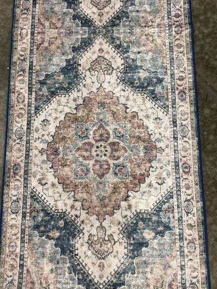 Wyatt & Ash Machine Washable Runner Rug. Like new