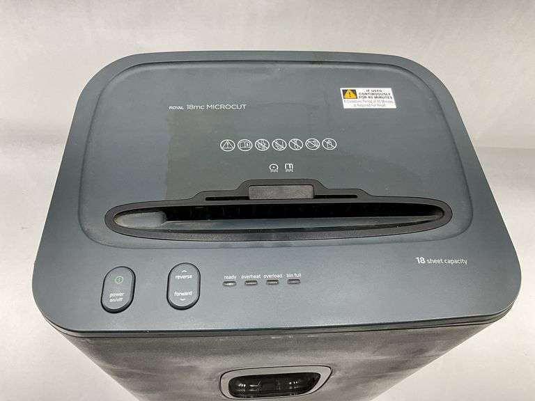 Royal 18Mc Microcut Paper Shredder