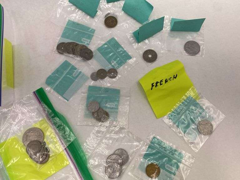 World Currency Collection: Coins and Paper Money