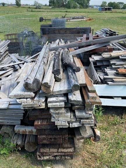 Assorted Used Lumber - Timbers, bridge Planks, and Boards