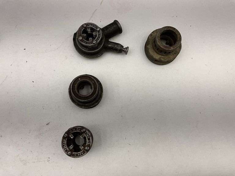 Plumbing Tools Lot - Pipe Cutters, Reamer and Threading Dies
