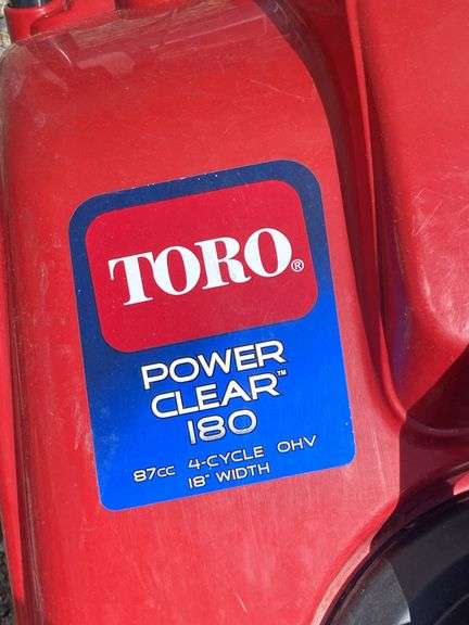 Toro Power Clear 180 Snow Blower