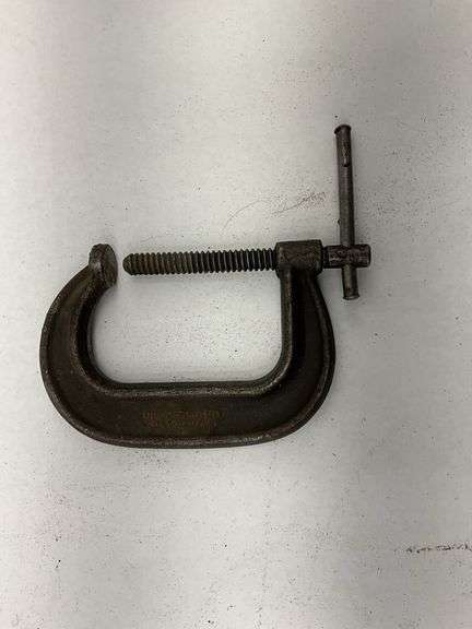 Lot of Assorted Metal C-Clamps