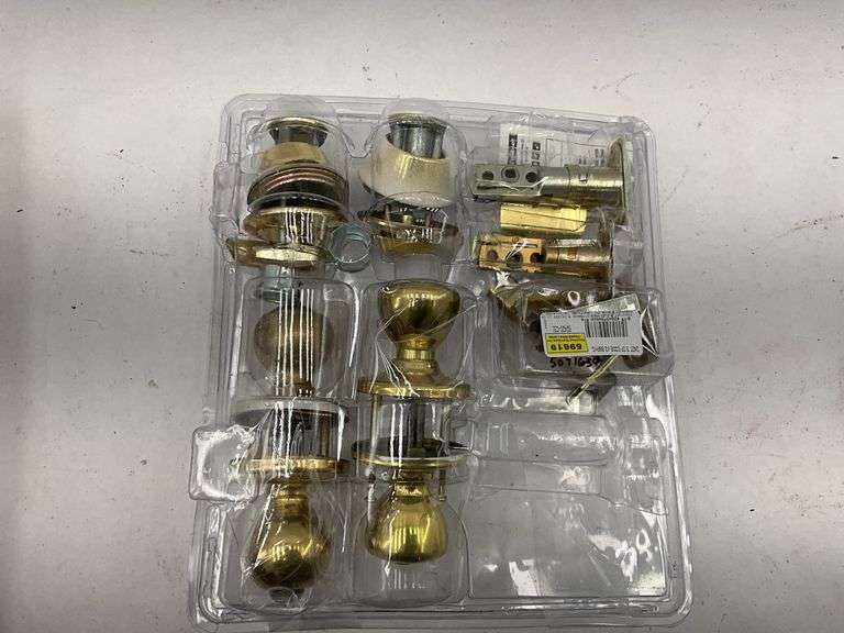 Box Lot of Door Knob Hardware