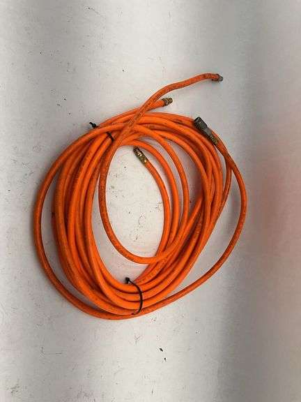 Two Air Compressor Hose Bundle: Yellow and Orange
