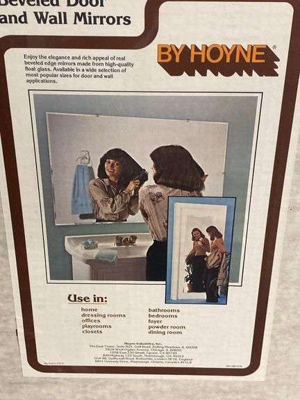 By Hoyne 30" x 30" Beveled Wall Mirror