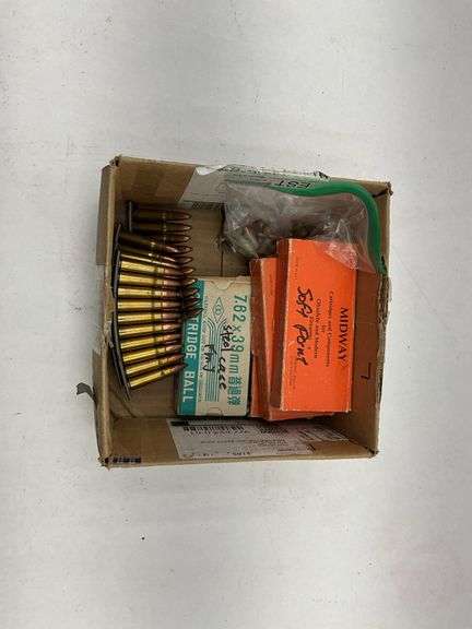 Mixed Lot of Ammunition: Midway Cartridges, 7.62x39mm, and More