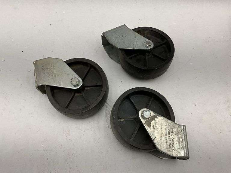 Lot of Various Swivel Casters Wheels